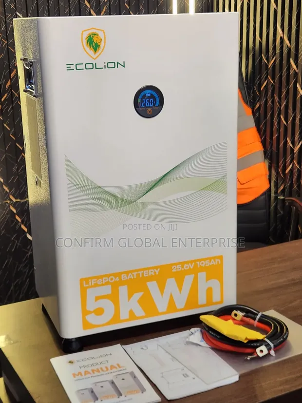 Baturin Ecolion 5KWh 24V LiFePO4 Lithium - 1