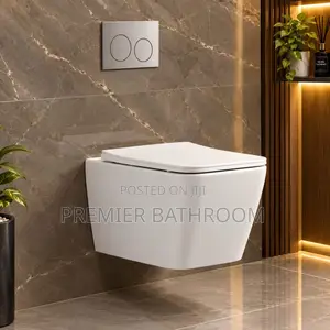 Master Square Concealed Water Closet - White