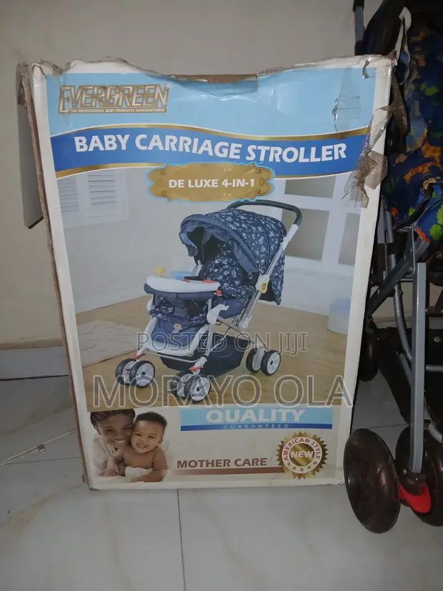 Ever Green 4-in-1 Baby Stroller - 1