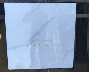 Carara White 60x60cm Polished Floor Tiles