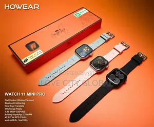 HOWEAR Watch 11 Mini Pro Smartwatch tare da BT Kira & WhatsApp Reply
