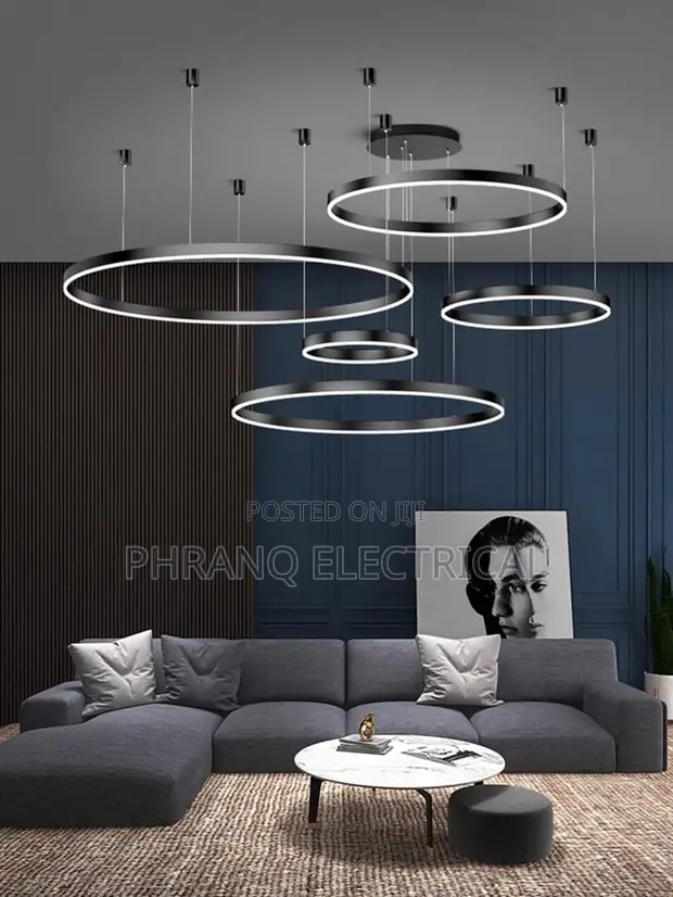 1000mm Pendant Light - Baki/Zinare - 1
