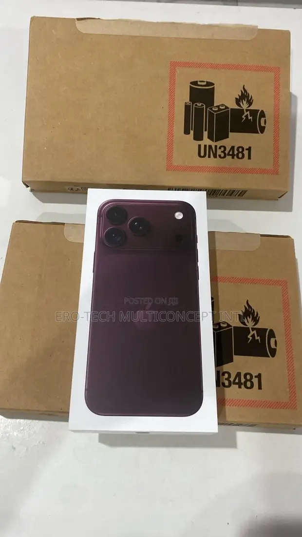 New Apple iPhone 18 Pro Max 256GB Burgundy - 1