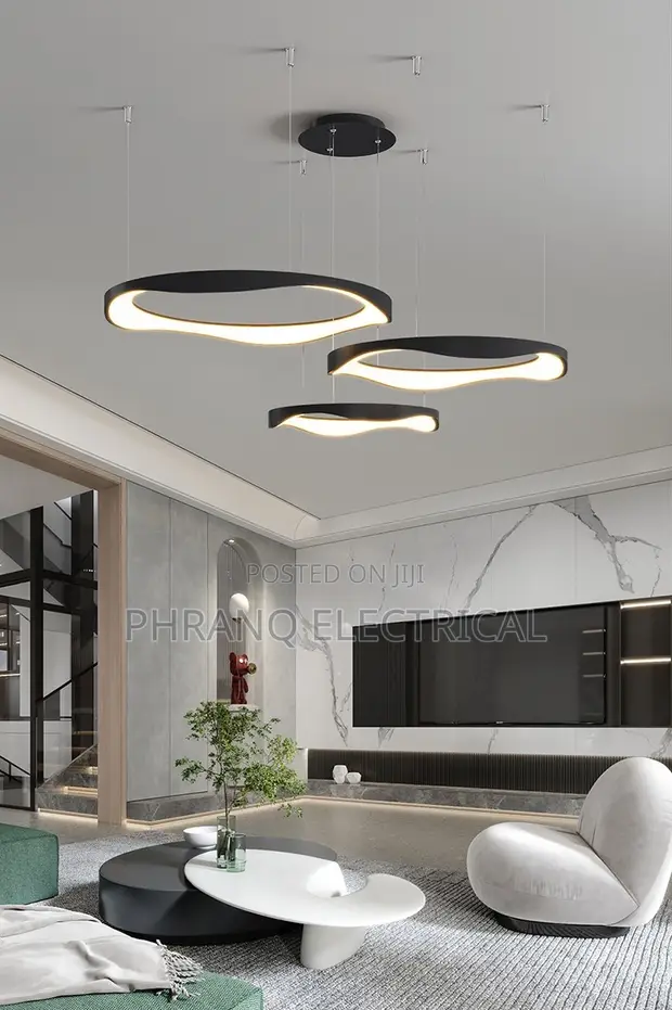 Creative Circle LED Ceiling Chandelier - 600mm - 1
