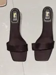 Shein Coffee Brown Low Heel Slippers - Brand New - 2