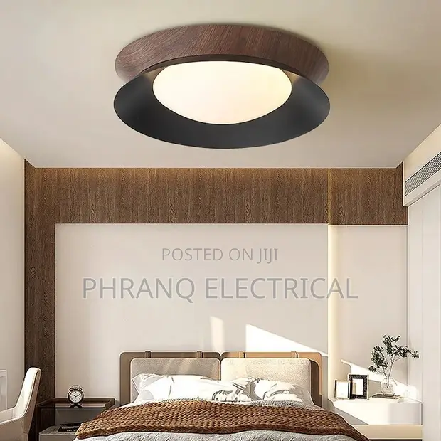 500mm Zamani LED Fitilar Rufi - Brown/Wood - 1