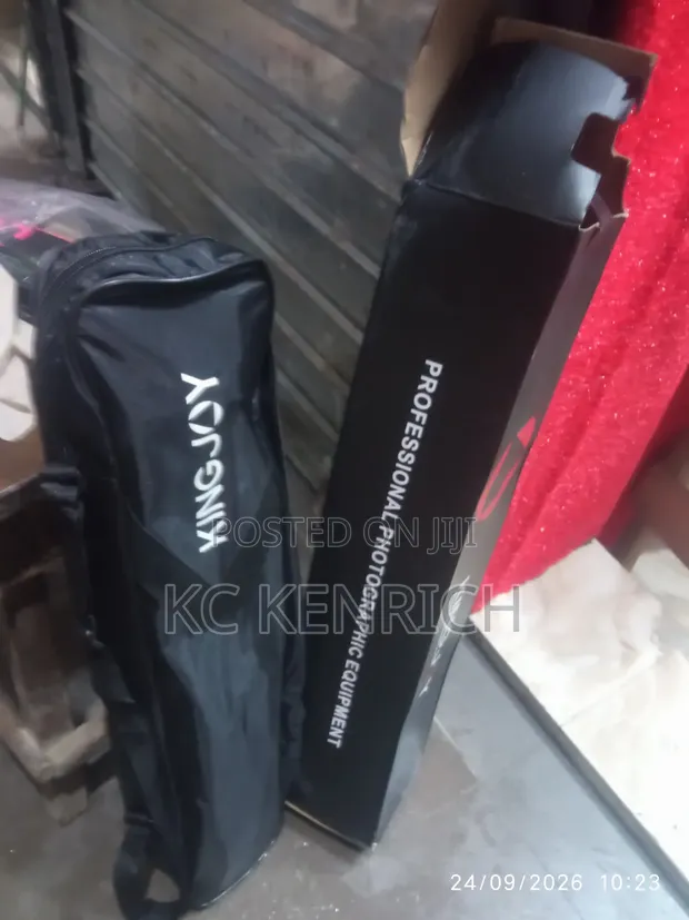 Kingsjoy Professional Tripod for Video Cameras & Phones - 1