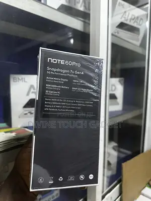 New Infinix Note 60 Pro 256GB Silver