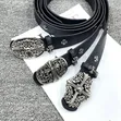 Chrome Heart Belt, Tie, Wallet & Rings Set - 1