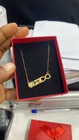 Engraved Name Necklace - Stainless Steel - 4