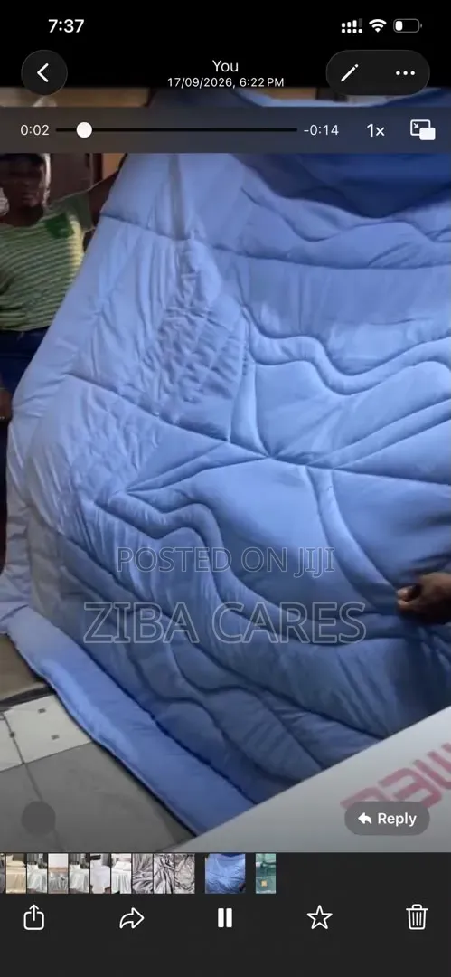 Zestir Kayan Kwanciya na Silky Sky Blue na Amurka da Sarƙoƙi 4 - 1
