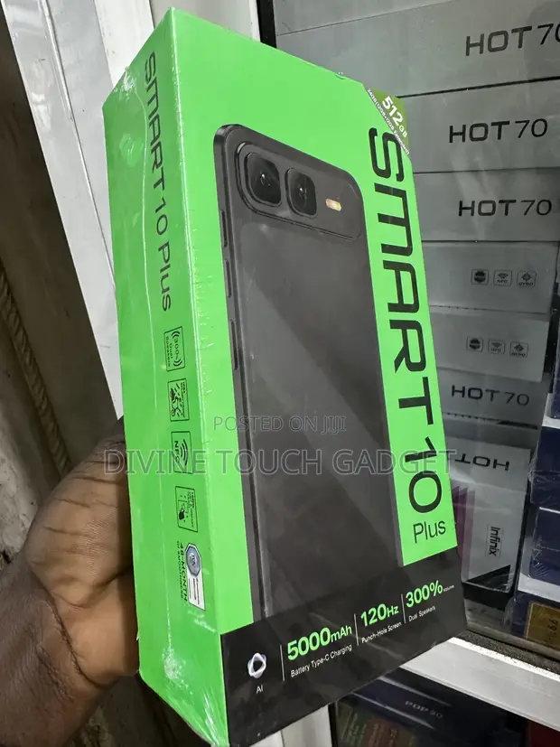 New Infinix Smart 10 Plus 128GB Rose Gold - 1