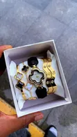 VCA Style Bracelet and Wrist Watch Set - Brand New - 5