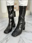 Takalmi na Mata na Forever 21 Baki na Faux Leather Mai Square Toe - 2