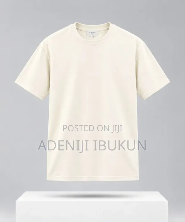 Cotton Plain Tees - 1