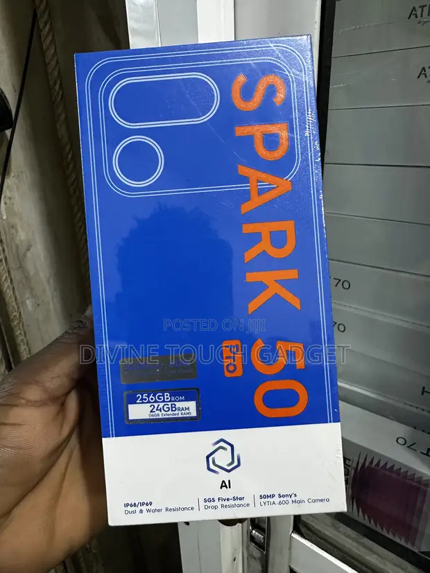 Sabon Tecno Spark 50 128GB Orange - 1