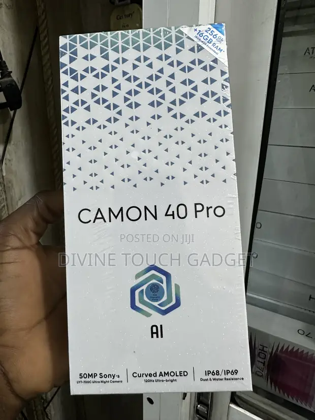 New Tecno Camon 40 Pro 5G 256GB Blue - 1