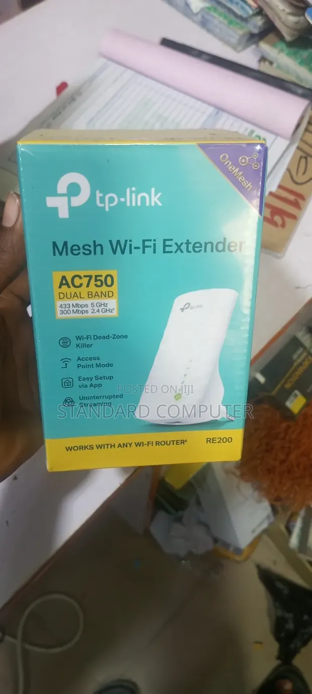 TP-Link AC750 RE200 Mesh WiFi Mai Faɗaɗa - 1