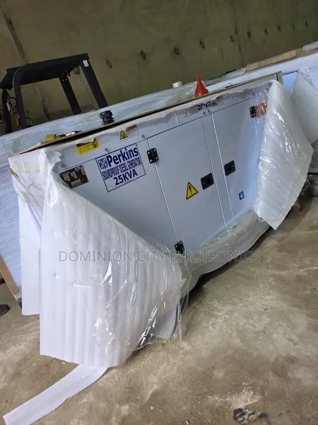 Sabon Perkins Diesel Soundproof Generator SP25KVA (Garanti Shekara 2) - 1