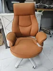 Boss Modern Robust Office Chair - Brown Genuine Leather - 2
