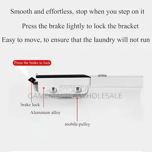 Adjustable Washing Machine Stand with Wheels - Heavy-Duty Mobile Base