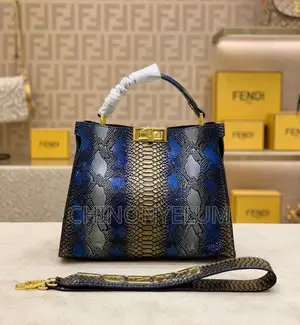 Fendi Luxury Handbag - Multicolor Genuine Leather