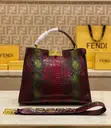 Fendi Luxury Handbag - Multicolor Genuine Leather - 4