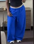 Unisex Oversized Baggy Joggers - 2