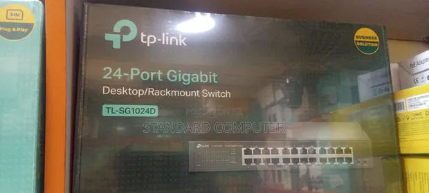 TP-Link 24-Port Gigabit Desktop/Rackmount Switch TL-SG1024D - 1