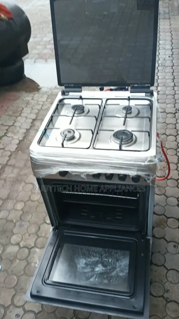 Scanfrost 60x65 Gas Cooker da aka yi amfani da shi a UK - 4 Konawa, Oven Grill - 1