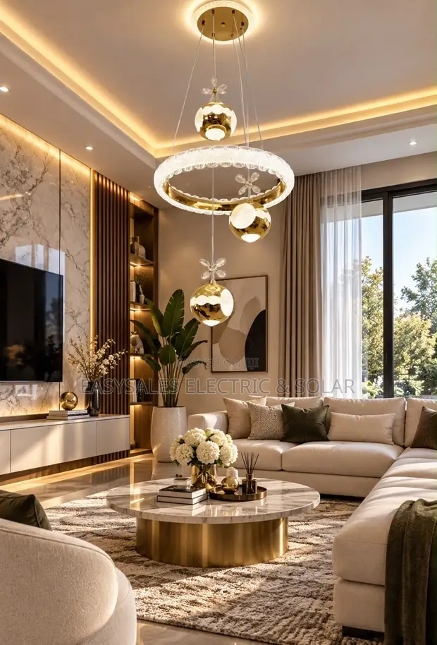 Nordic Luxury Starry Sky Pendant Light - 1