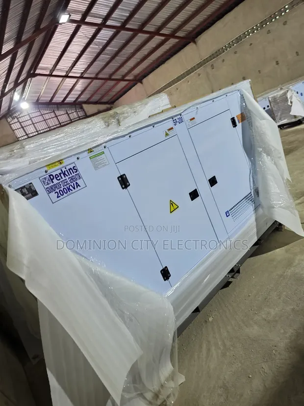Brand New Perkins Diesel Soundproof Generator SP200KVA - 1