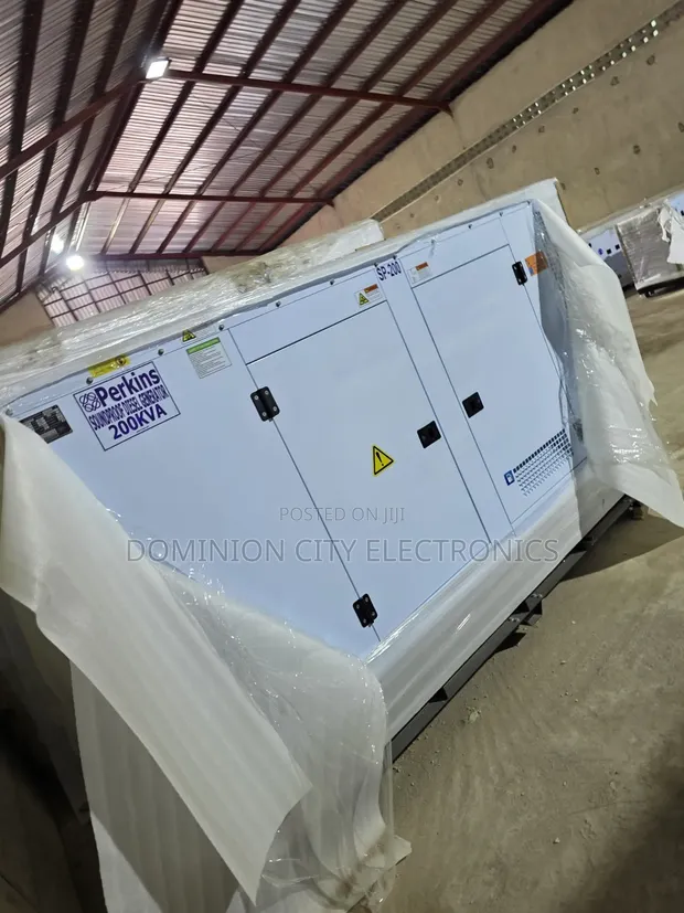 Brand New Perkins Diesel Soundproof Generator SP200KVA - 1