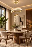 Single LED Dropping Pendant Light - 3 Launuka - 2