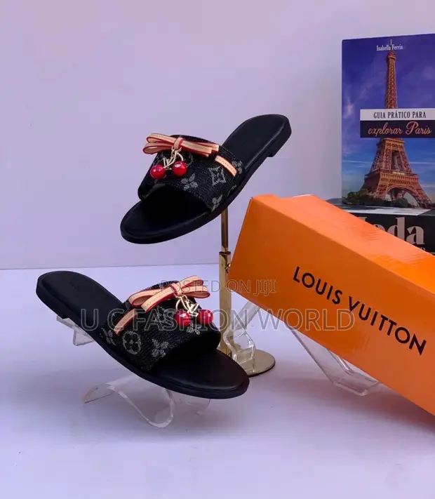 Original Louis Vuitton Slippers for Ladies - 1