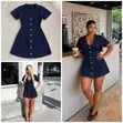 Classic Denim Gown by Zara - 2