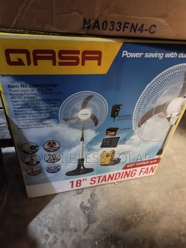 18" Gasa Standing Fan - 1