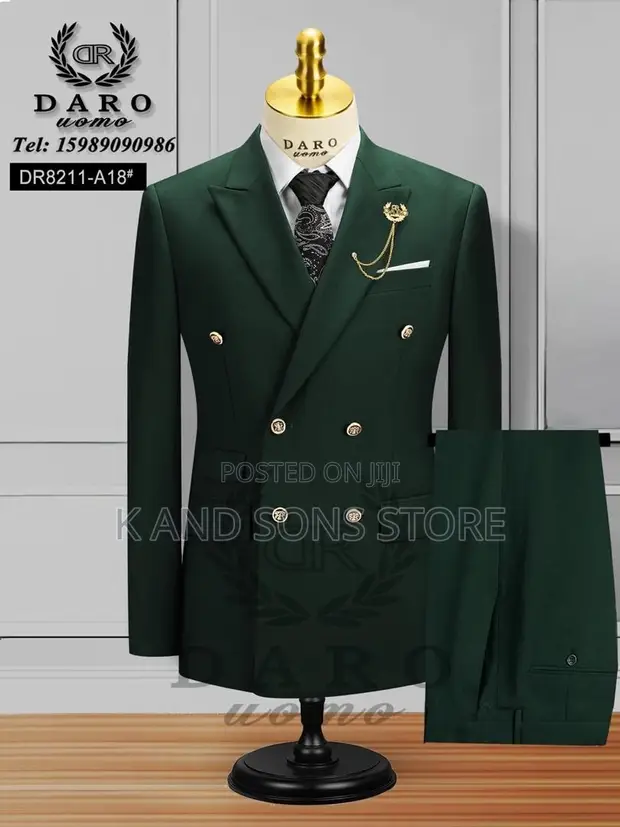 Daro Suit Mai Mazubi Biyu - Emerald - 1