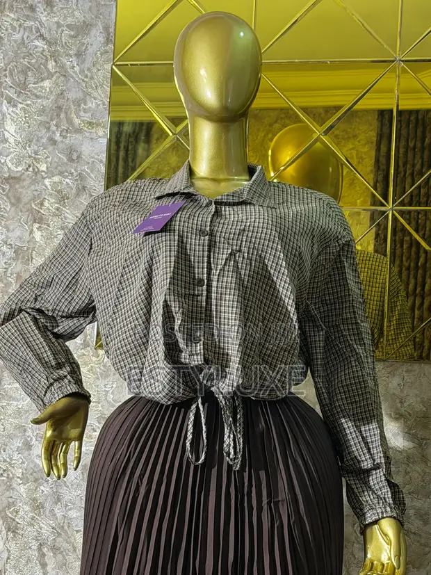 Classy Skirt and Shirt Set - 1