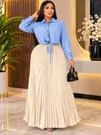 Classy Skirt and Shirt Set - 3