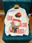 Graffiti Boyz Oversized Streetwear T-Shirt - Baki/Orange - 2