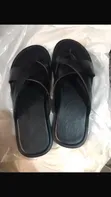 Handmade Men's Leather Slide Slippers - 2