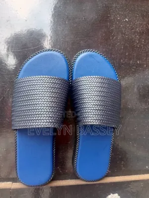 Handmade Men's Leather Slide Slippers
