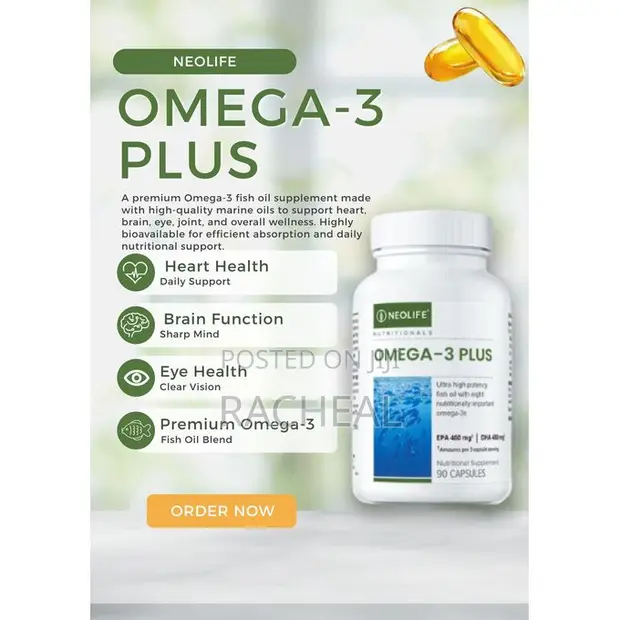 Omega-3 Plus - 90 Capsules - 1