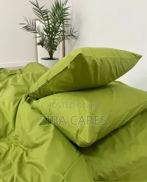 Soft Pure Cotton Lemon Duvet Set tare da Bedsheets & Pillowcase