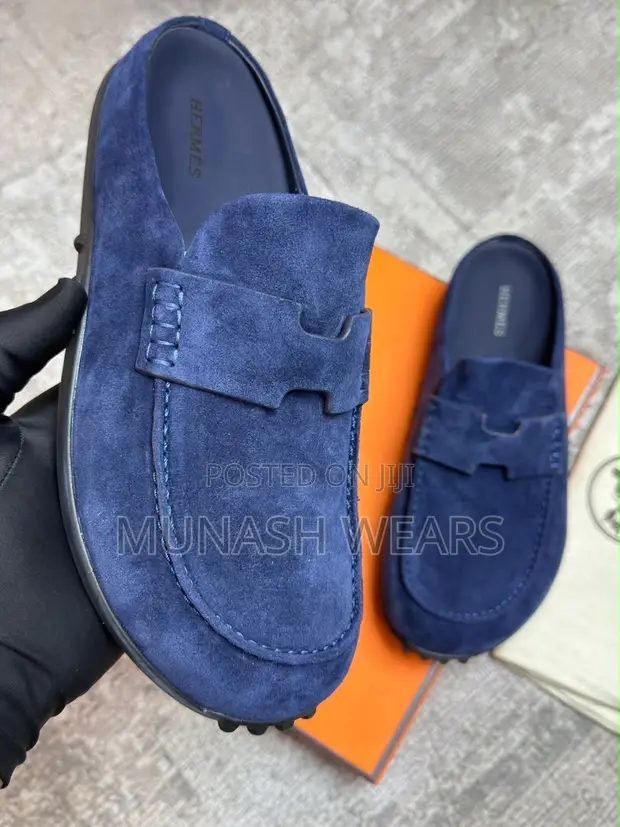 Hermes Luxury Suede Mule - Sizes 40-46 - 1