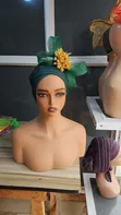 Kwalliya Ta Kunnawa (Turban) Mai Launi Koko Da Zinare - 2