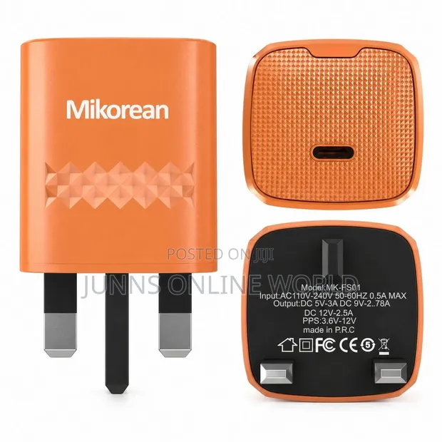 Mikorean MK-FS01 USB-C Fast Charger 30W PPS - 1