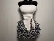 Mata 2 Piece Floral Ruffle Skirt Crop Top Set - 4