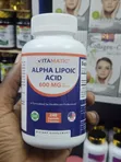 Vitamatic Alpha Lipoic Acid 600mg (240 Veggie Capsules) - 1